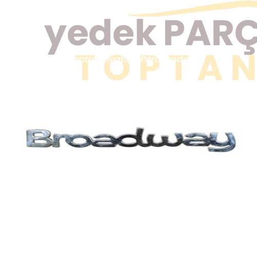 RENAULT BROADWAY YAZI NİKELAJ